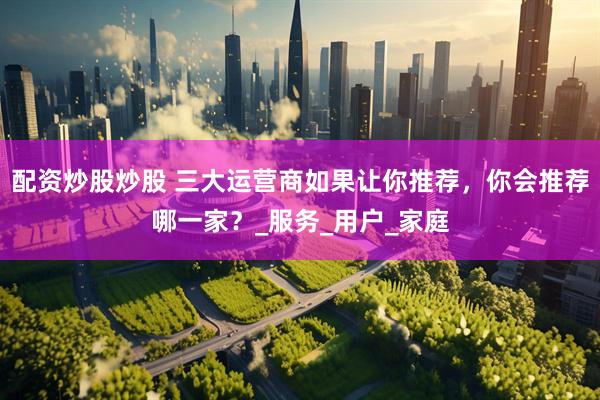 配资炒股炒股 三大运营商如果让你推荐，你会推荐哪一家？_服务_用户_家庭
